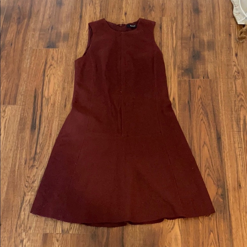 Madewell Dark Red Dress
